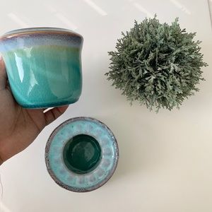 • vintage ceramic oil warmer •